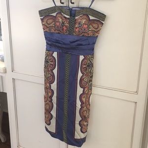 Strapless Nicole Miller Dress